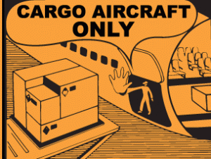 Cargo Only Aircraft Label