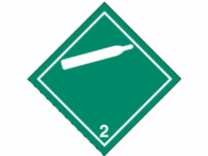 Hazard Class 2.2 - Non-Flammable Gas, 4